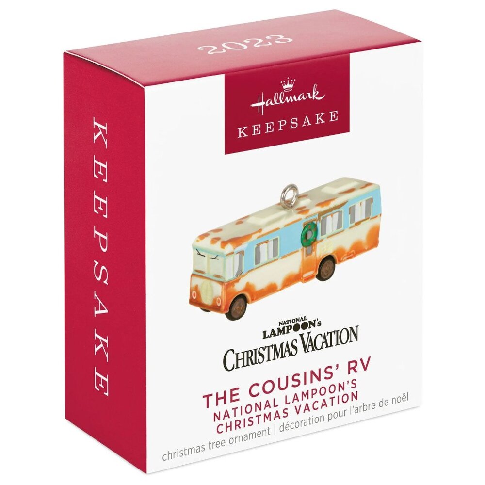 New! National Lampoon's Christmas Vacation Hallmark Keepsake Ornament Eddie's RV